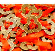 Три монети трикутником 10 штук