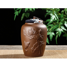 Чайниця “Ігри рибок“ Коричнева 900мл.