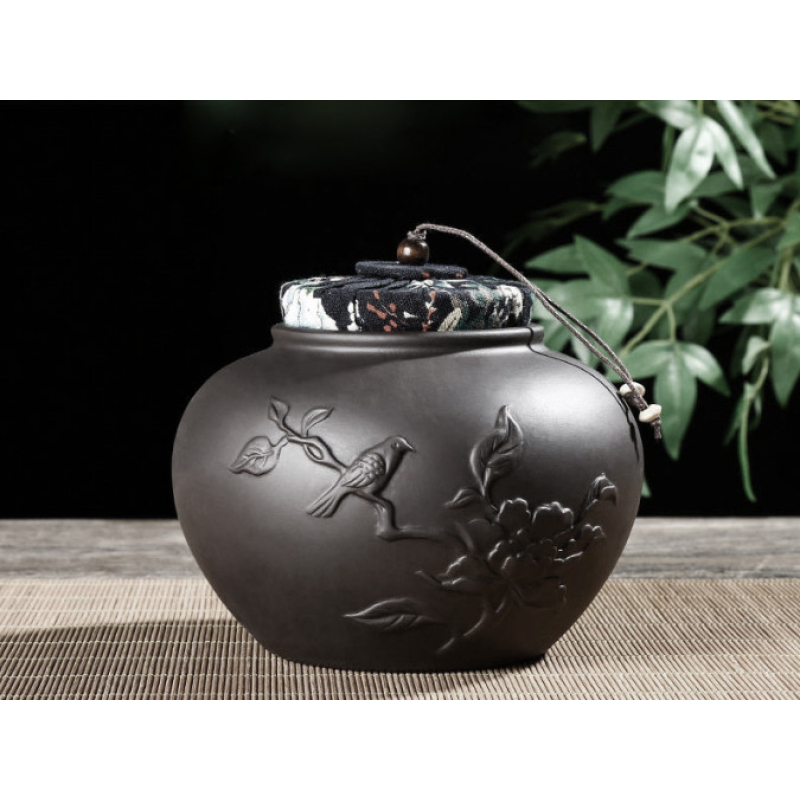 Чайниця “Пісні птахів“ Чорна 1200мл. Чайниця “Пісні птахів“ Чорна 1200мл.