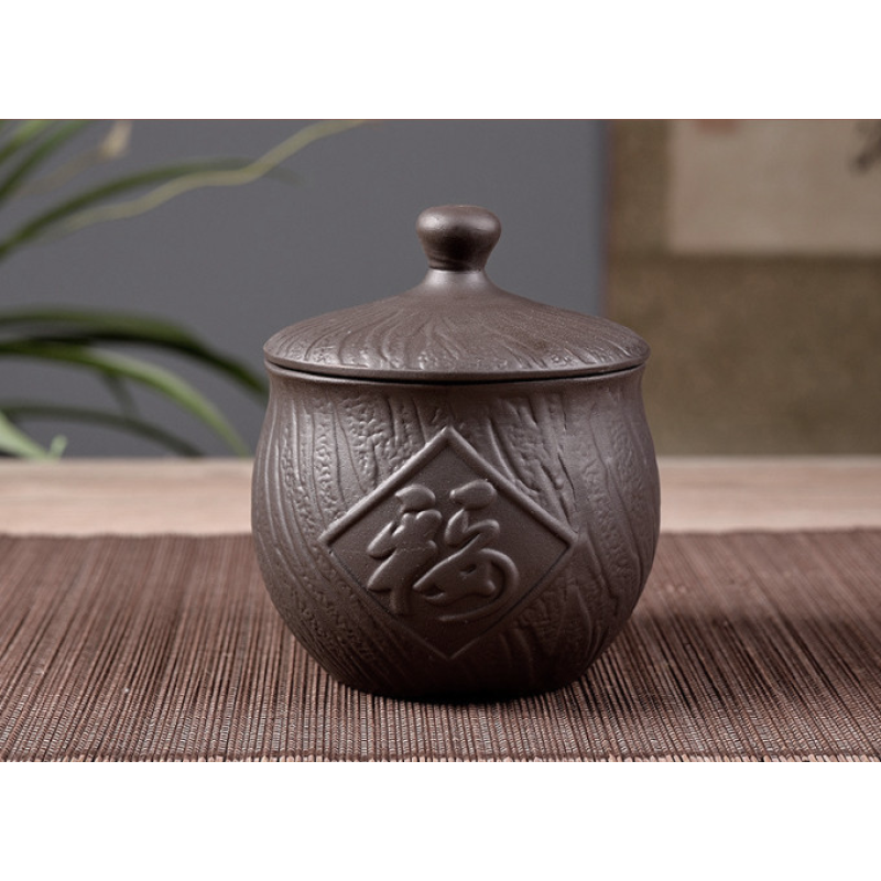 Варильний горщик для чаю “Удача“ Чорний 400мл.