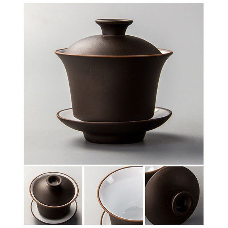 Гайвань з емаллю класичний Коричневий 100мл.