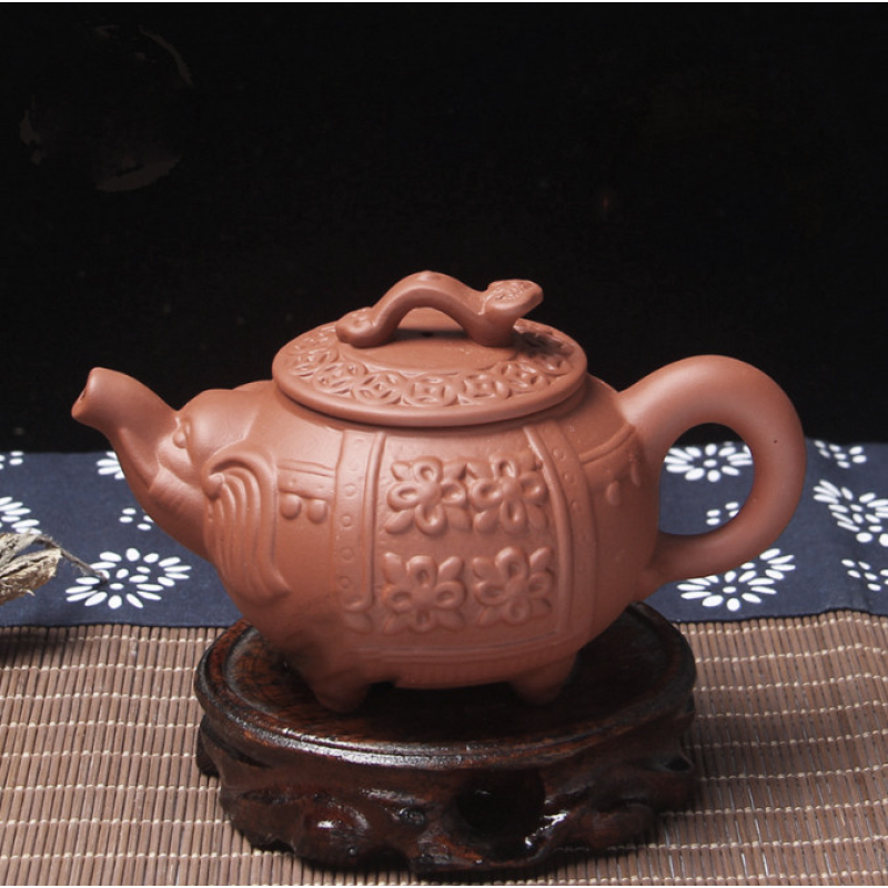 Чайник “Щасливий слон“ Червоний 150мл.