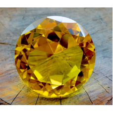 Кристал кольорове скло Жовтий