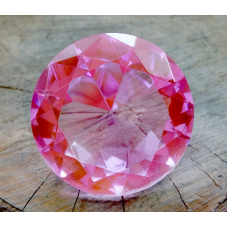 Кристал кольорове скло Рожевий