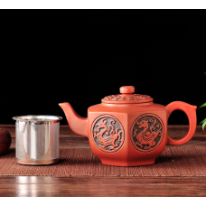 Чайник “Охоронці чотирьох напрямків“ Червоний 700мл.