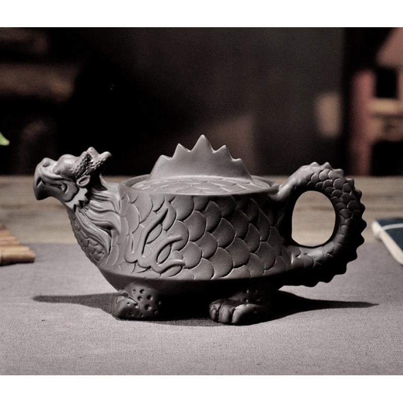 Чайник “Дракон“я черепаха“ Чорний 300мл.