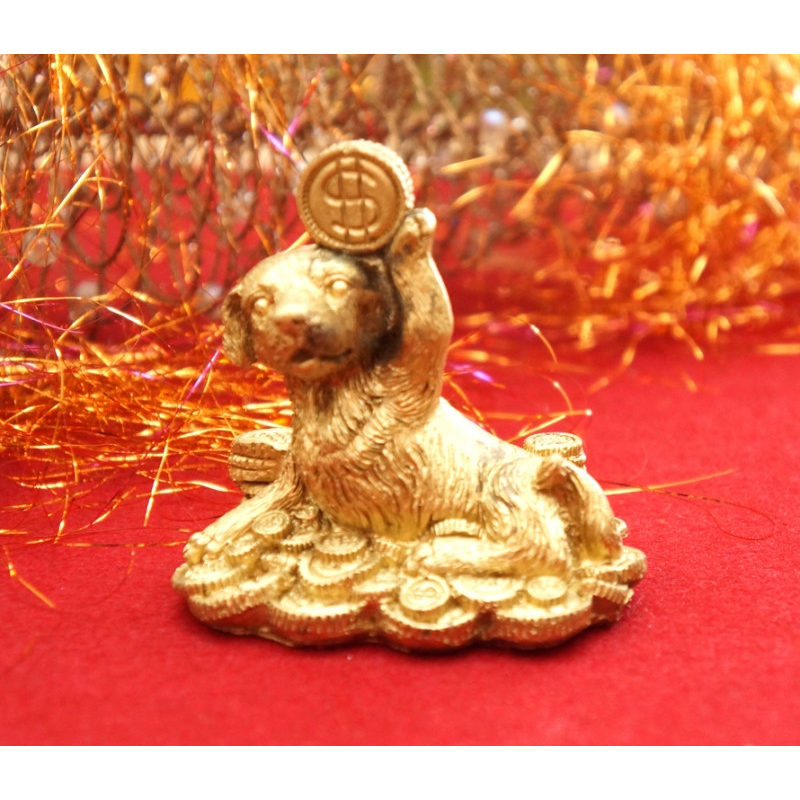 Собачка із символом під бронзу №2 Собачка із символом під бронзу №2