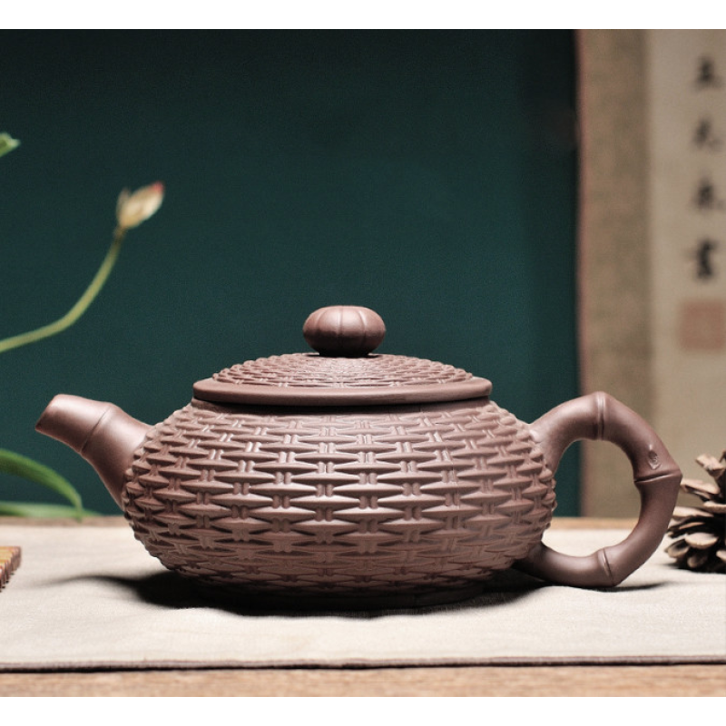 Чайник “Низький кошик“ Коричневий 600мл.