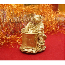 Собачка з скарбничкою під бронзу B