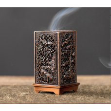 Підставка для пахощів “Хмара“ Курильниця з бамбуком Медь