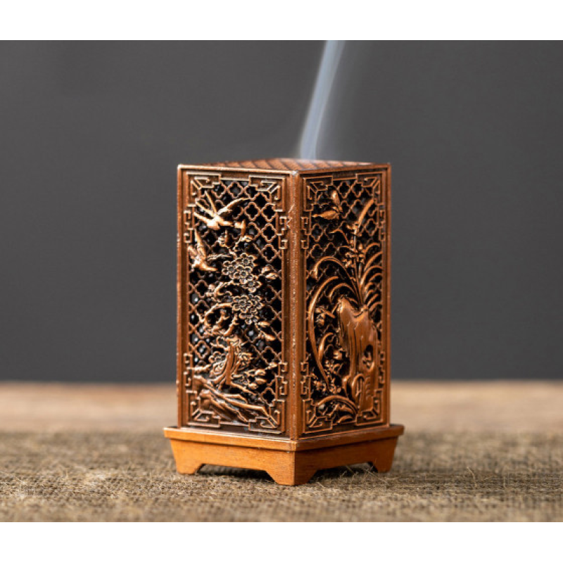 Підставка для пахощів “Хмара“ Курильниця зі сливою Медь