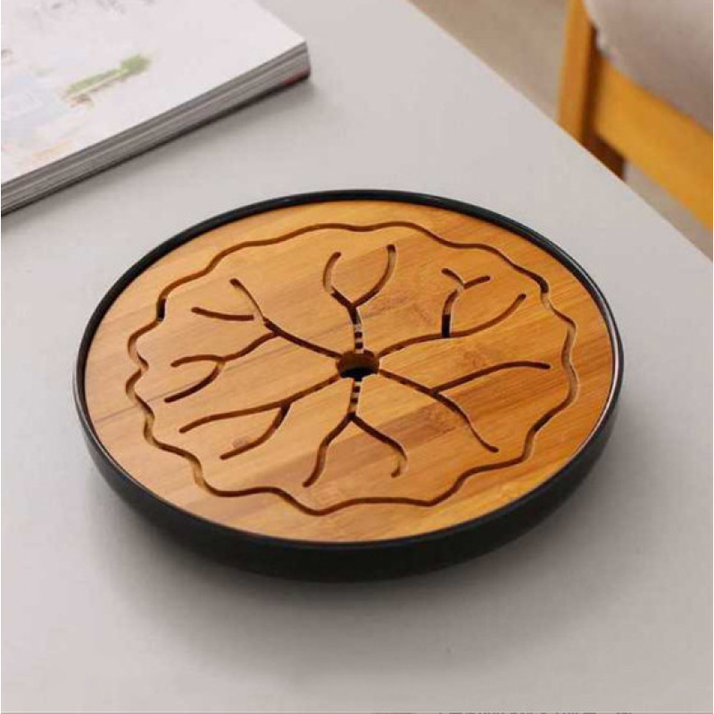 Чабань круглий Лист лотоса Чорний