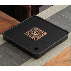 Чабань квадратний Щастя пластик Чорний