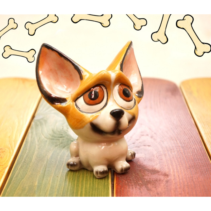 Собачка - скарбничка полімер Собачка - скарбничка полімер