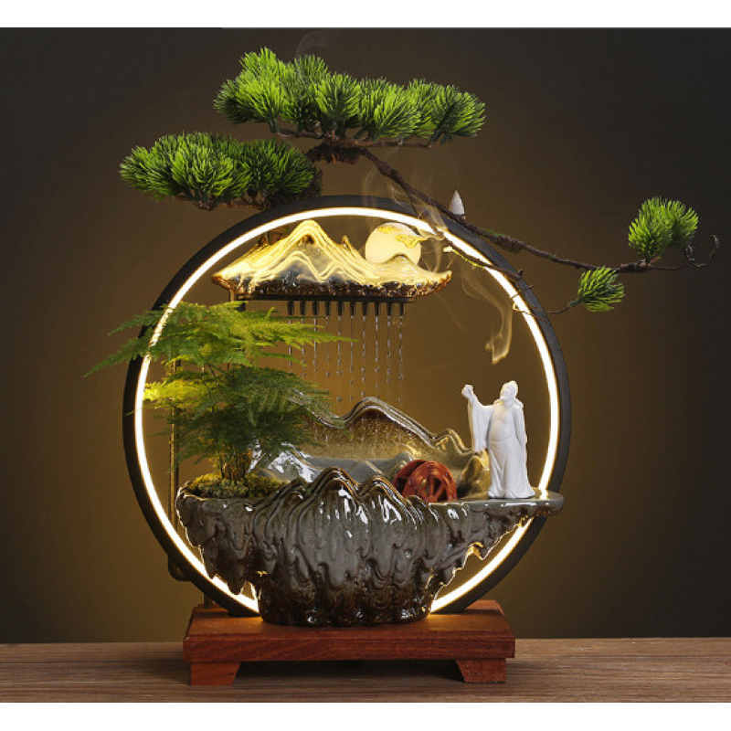 Підставка Рідкий дим LED Філософія води Підставка Рідкий дим LED Філософія води