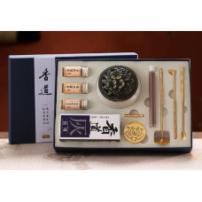 Набір “Сян Дао“ 10 предметів Біла порцелянова курильниця