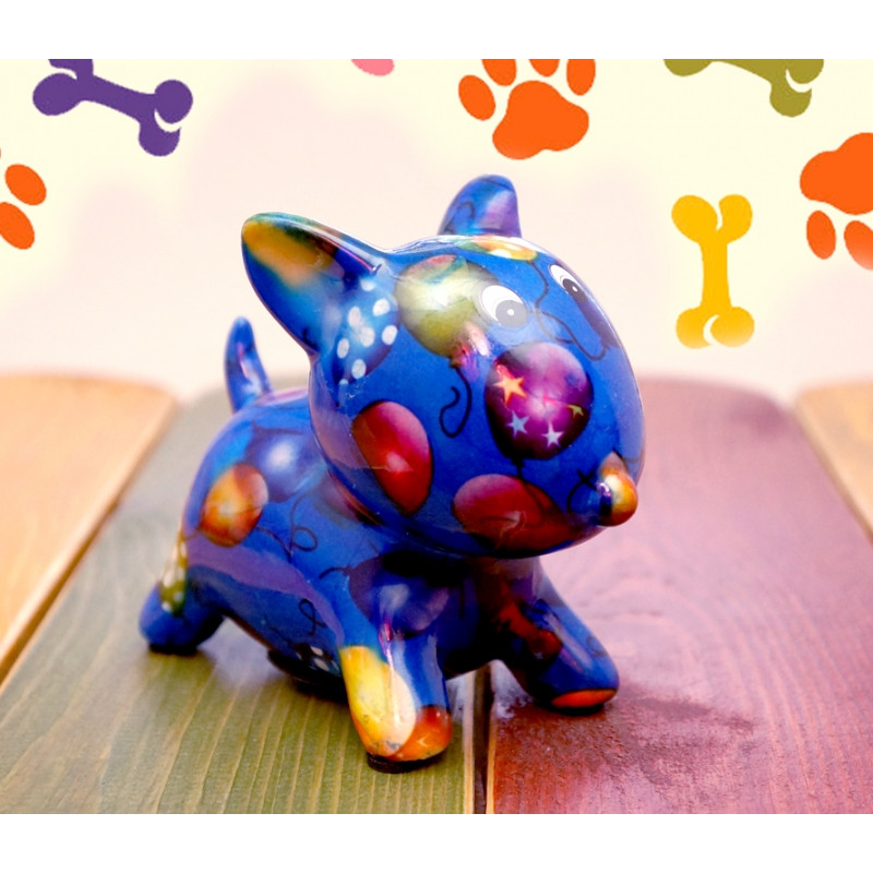 Собачка - скарбничка керамічна №3