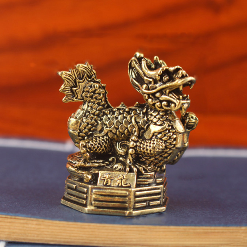 Статуетка Цінлун охоронець Сходу №1