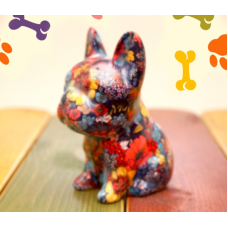 Собачка - скарбничка керамічна №3