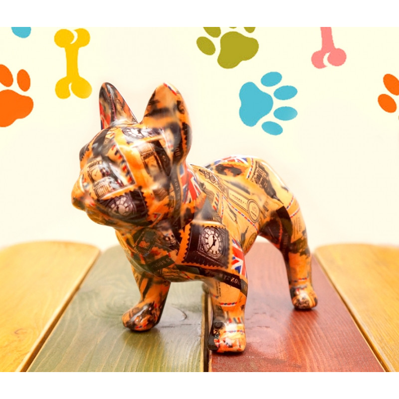 Скарбничка керамічна Собачка. Англійський прапор №1 Скарбничка керамічна Собачка. Англійський прапор №1