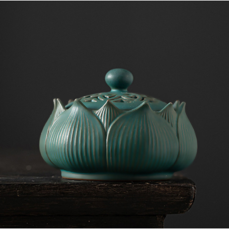 Курильниця «Лотос» №164 Зелена