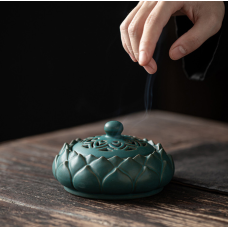 Курильниця «Лотос» №163 Зелена