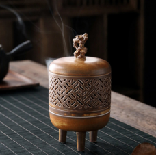 Курильниця Тринога Тайху Коричнева