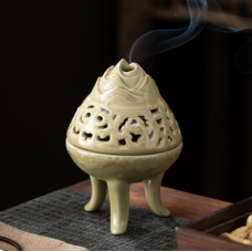 Курильниця Вулкан із селадонової кераміки