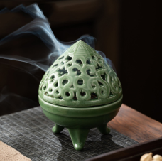 Курильниця Конус із селадонової кераміки