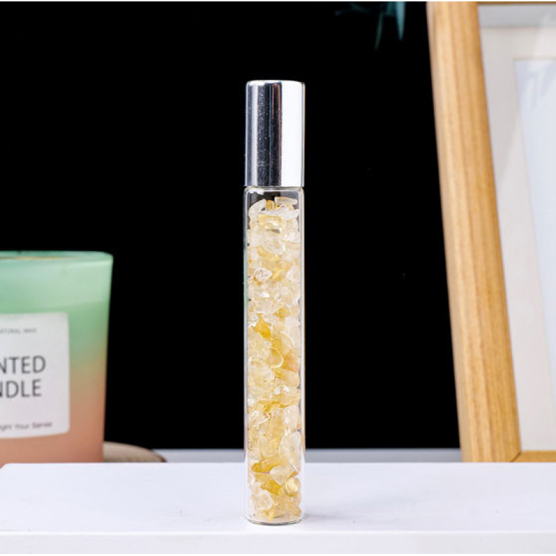 Аромаролер з камінням Бразильський цитрин Аромаролер з камінням Бразильський цитрин