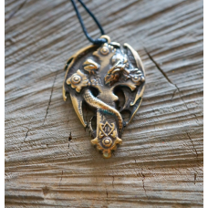 Підвіска Дракон на хресті