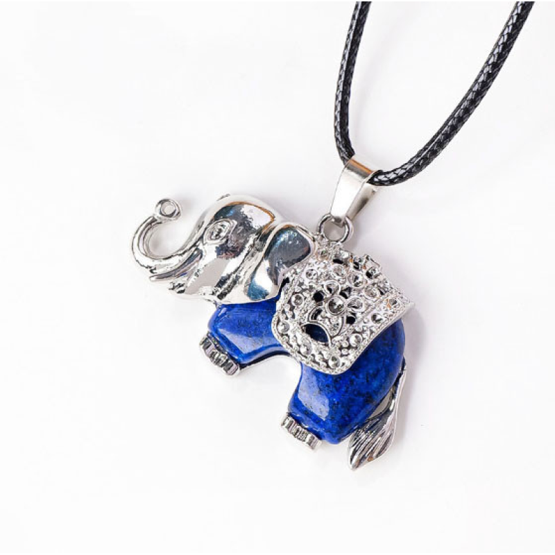 Кулон Слоненя вставка Лазурит Кулон Слоненя вставка Лазурит