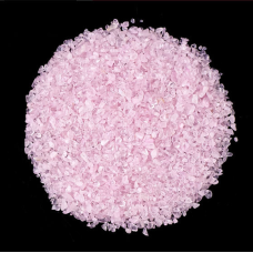 Рожевий кварц кам“яна крихта полірована