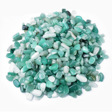 Зелений Авантюрін кам“яна крихта полірована