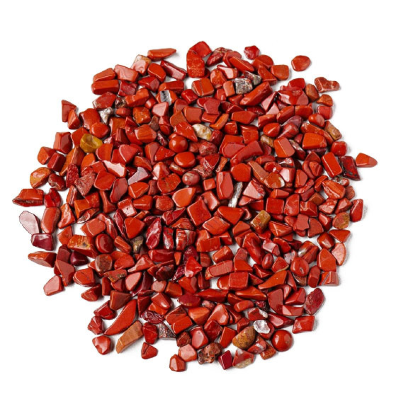 Червона яшма кам“яна крихта полірована