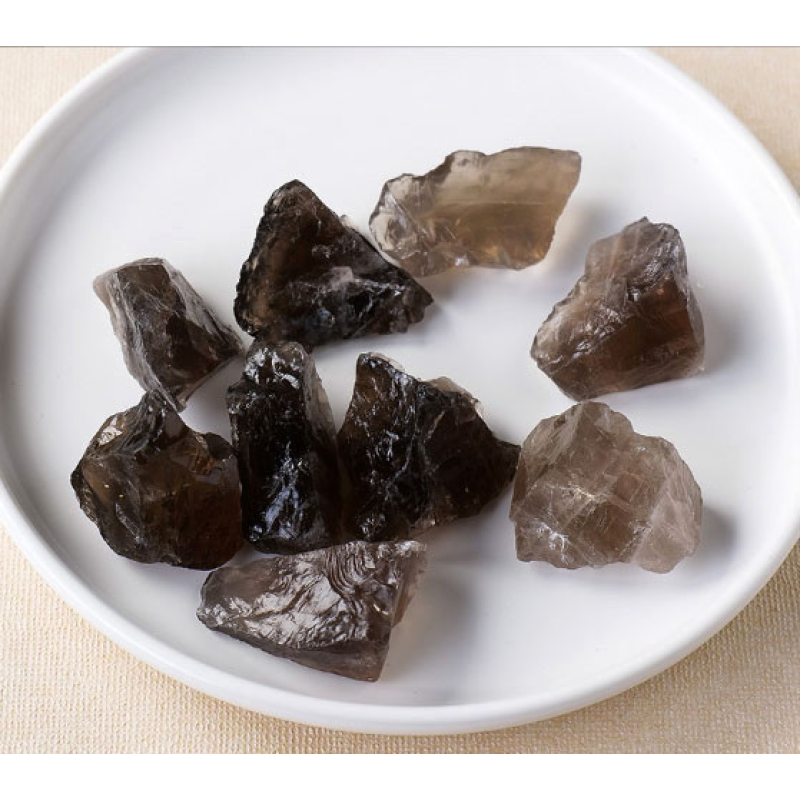 Димчастий кварц необроблений 3-5см.