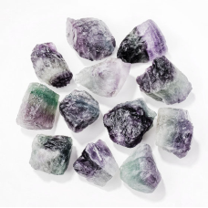 Кольоровий флюорит необроблений 3-5см.