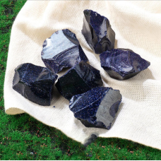 Синій піщаник необроблений 3-5см.