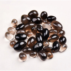 Димчастий кварц галтівка 2-3см.