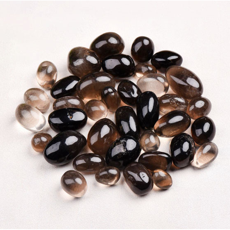 Димчастий кварц галтівка 2-3см.