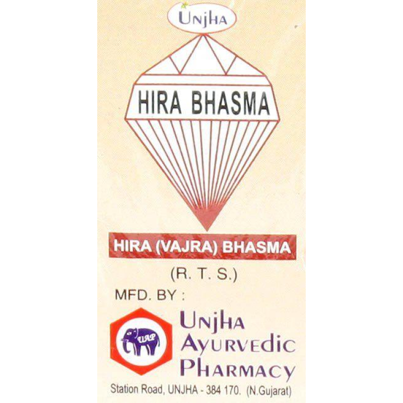 Hira Bhasma 100 mg Алмазная зола