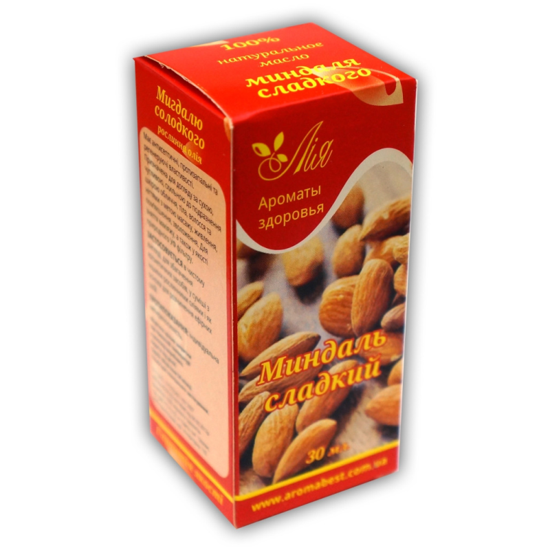 Масло мигдальне (масло рослинне 30 мл.)