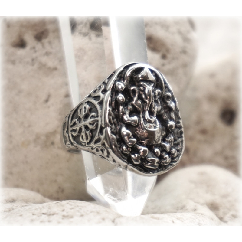 Перстень Ганеш у колі Перстень Ганеш у колі