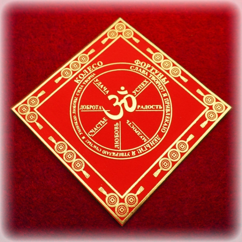 Грошовий килимок Колесо удачі малий комплект 2 штуки