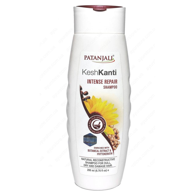 Шампунь Кеш Канті Інтенсивне відновлення - Kesh Kanti Intense Repair Shampoo, Патанджалі