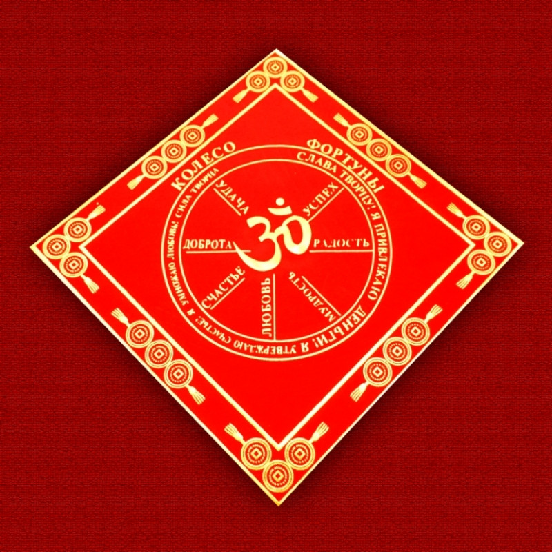 Грошовий килимок Колесо удачі великий комплект 2 штуки