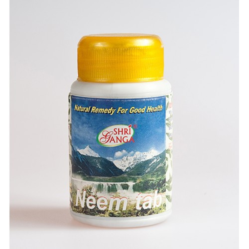 Shri Ganga Neem tab 200 tab - Ним 200 табл. Shri Ganga Neem tab 200 tab - Ним 200 табл.