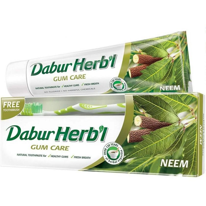 Зубна паста для уходу за деснами Нім Дабур (Herbal Neem Toothpaste Dabur) 150 г