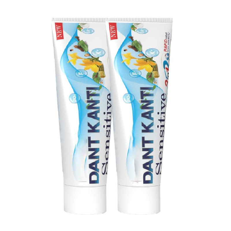 Зубна паста Дент Канті для чутливих зубів Патанджалі (Dant Kanti Sensitive Toothpaste Patanjali) 50 г