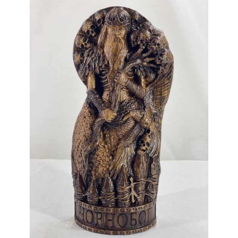 Статуетка слов“янського бога Чорнобог велика дерево